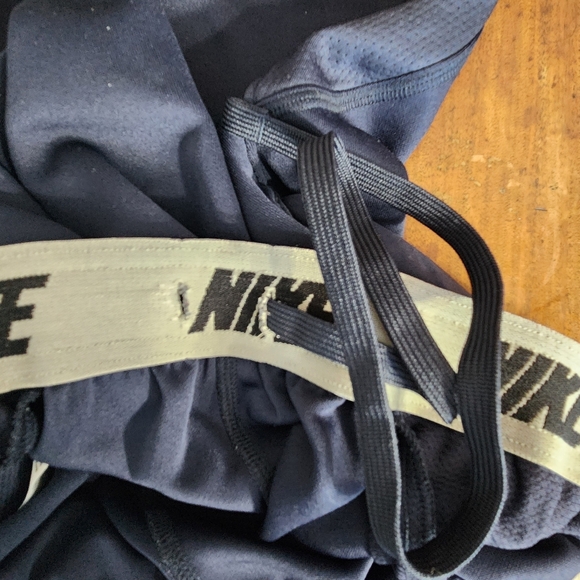 Chicago Bears Nike Official NFL Shield Logo Navy Dri Fit Onfield Pants Size M - Picture 10 of 13